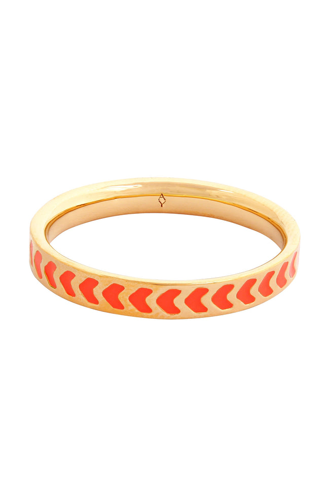 Après Youth I Spark Enamel Ring Orange