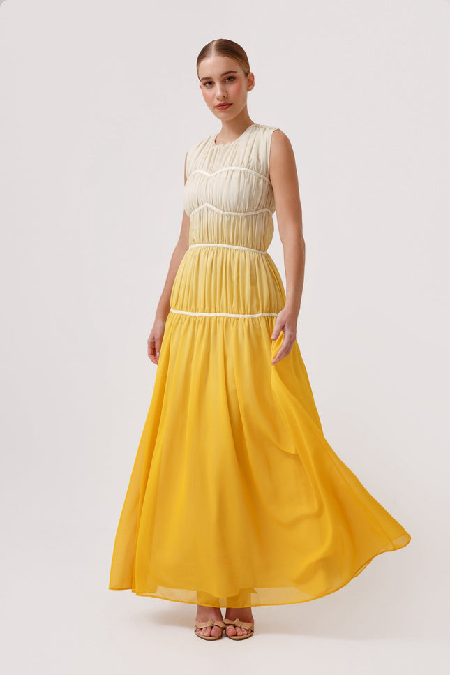 Ashley Stambouli | Orchidée Maxi dress