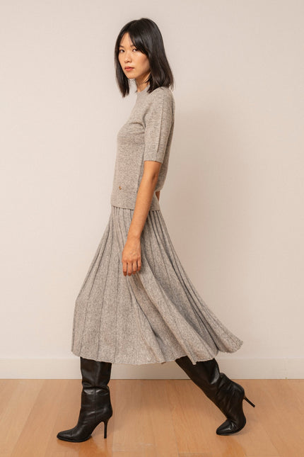 Falda Julietta gris