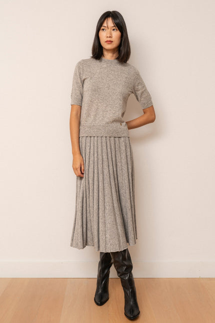Falda Julietta gris