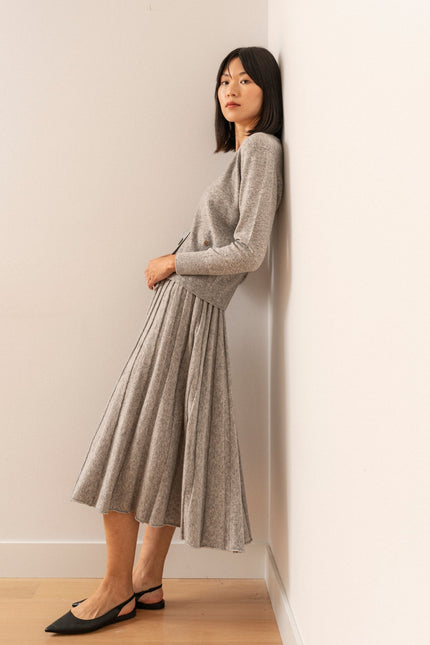 Falda Julietta gris