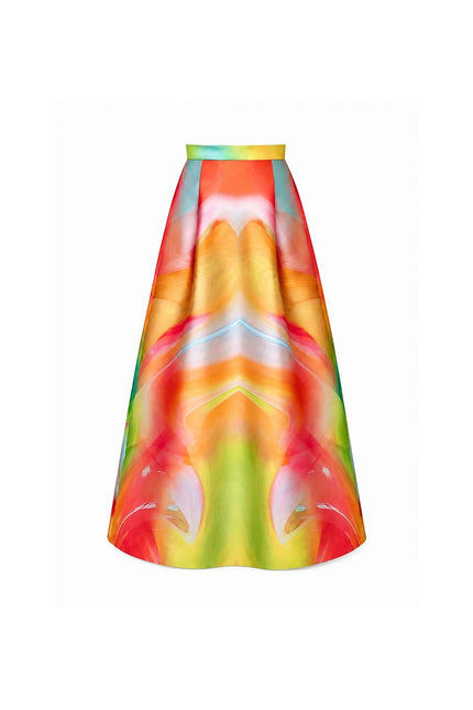 Evening Skirt - Smokeflow yellow