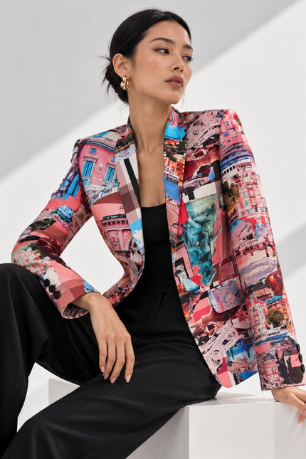 Tailored Blazer - Stockholm Royal Pink