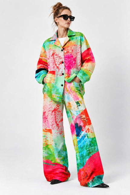 Pyjama – Mother Pink Red Green