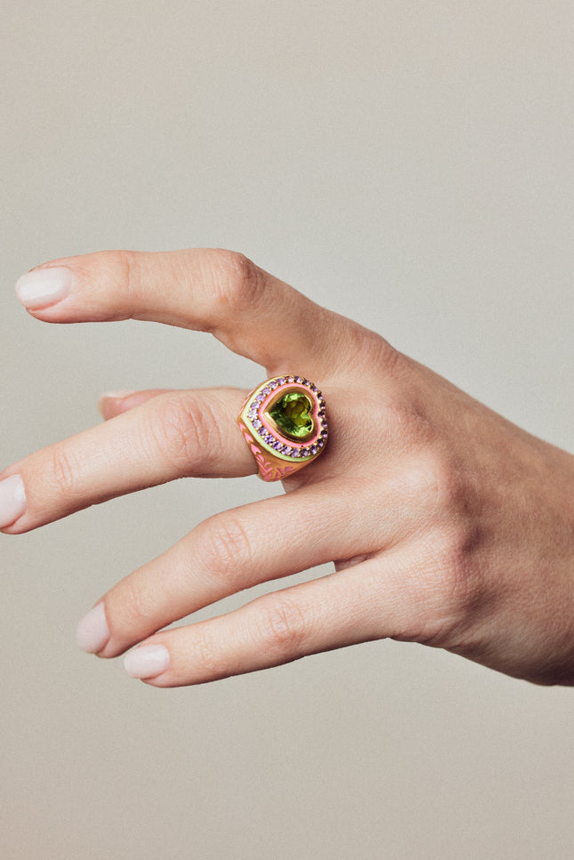 Après Youth I Firework Heart Ring