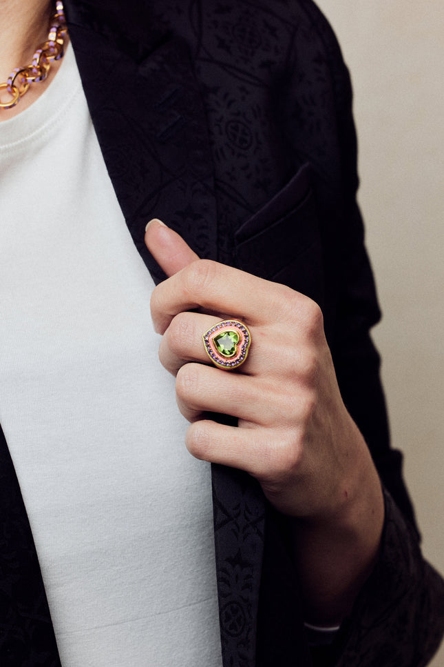 Après Youth I Firework Heart Ring