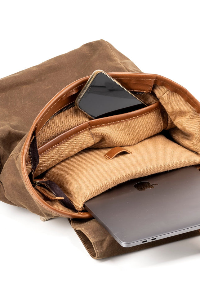The Dust Company | Backpack Made in USA brown