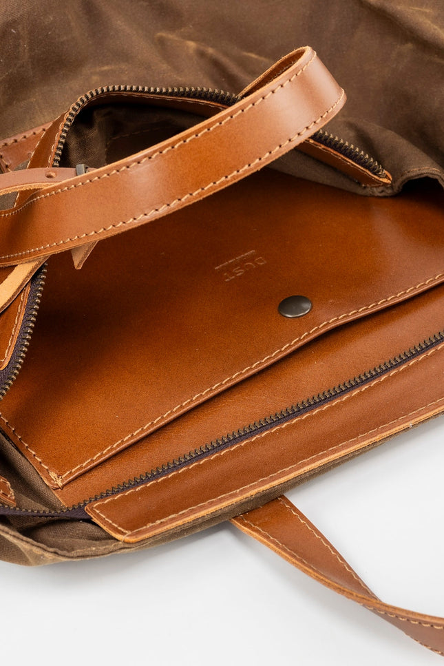 The Dust Company | Tote bag Made in USA brown