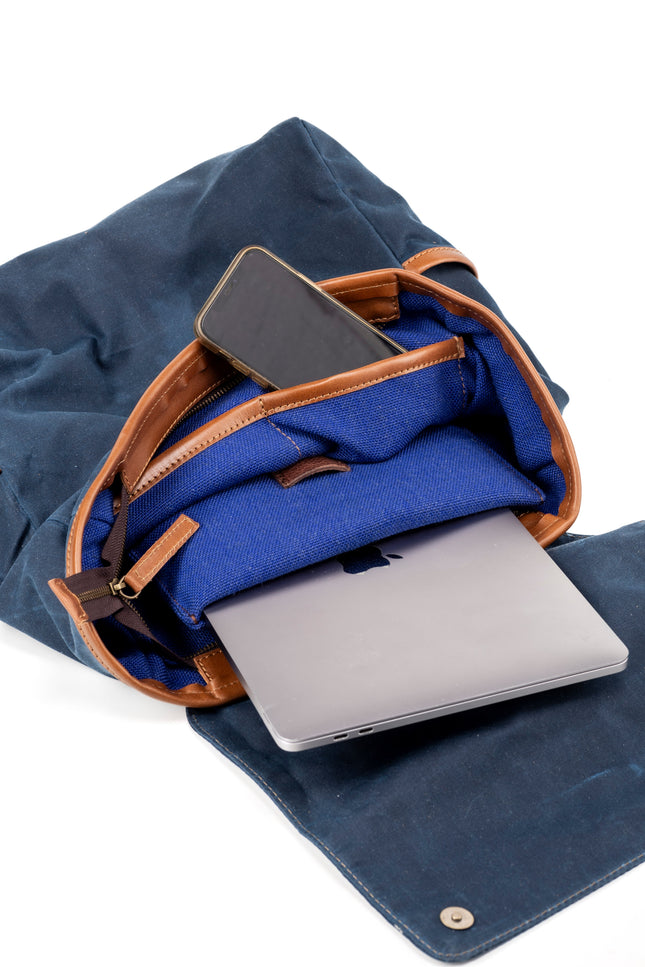 The Dust Company | Backpack Made in USA blue