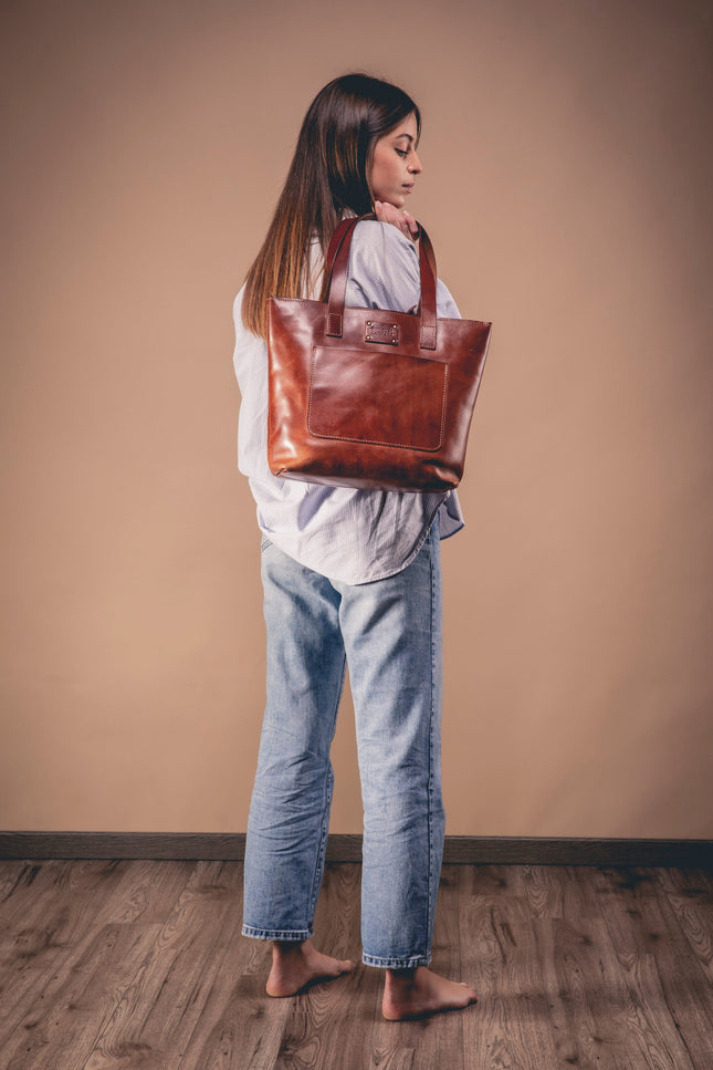 The Dust Company | Tote bag Mod 147 brown