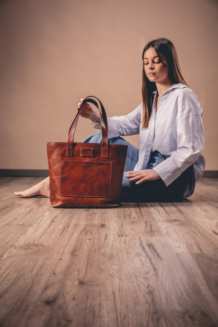 The Dust Company | Tote bag Mod 147 brown