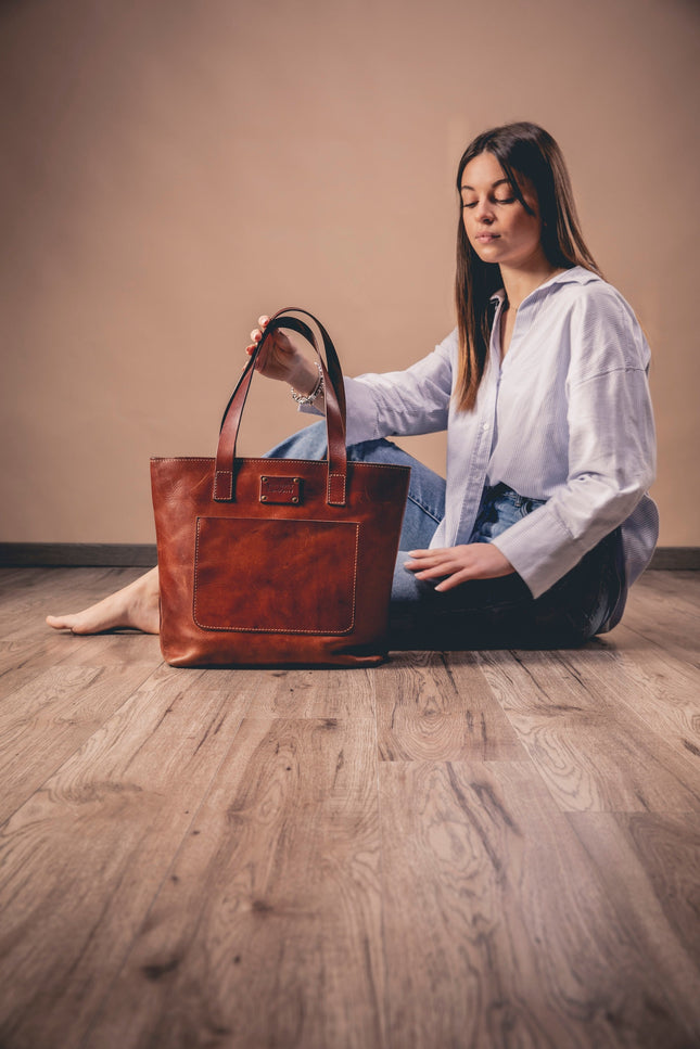 The Dust Company | Tote bag Mod 147 brown