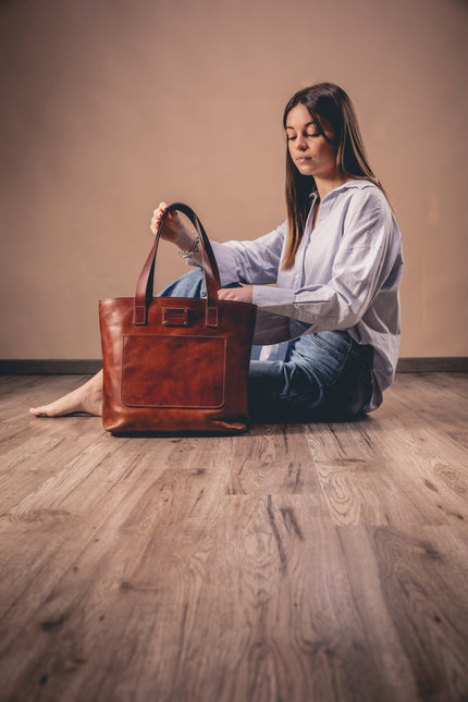 The Dust Company | Tote bag Mod 147 brown