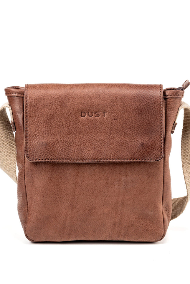The Dust Company | Shoulder bag Messenger Park Avenue tobacco