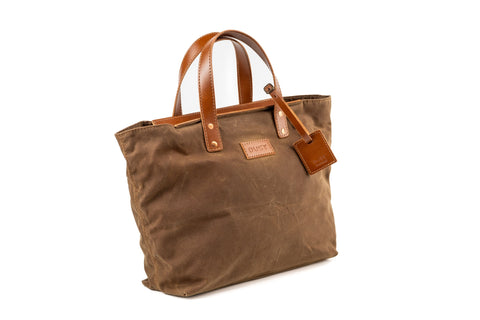 The Dust Company | Torba tote Made in USA brązowa