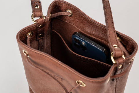 The Dust Company | Torba bucket Chelsea tytoniowa