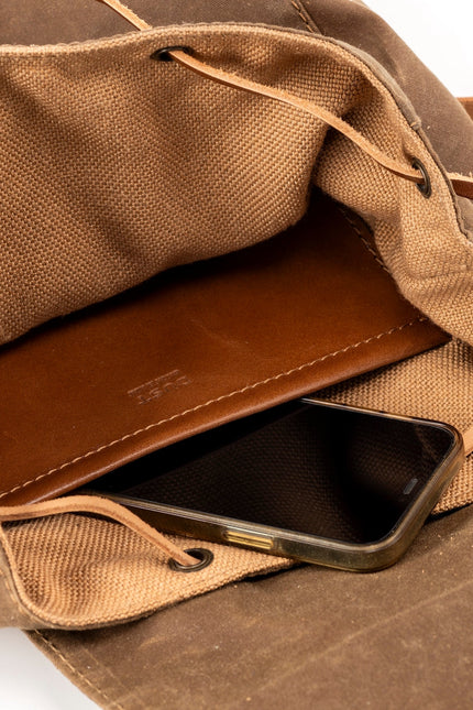 The Dust Company | Backpack Made in USA 2 brown