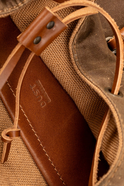 The Dust Company | Backpack Made in USA 2 brown