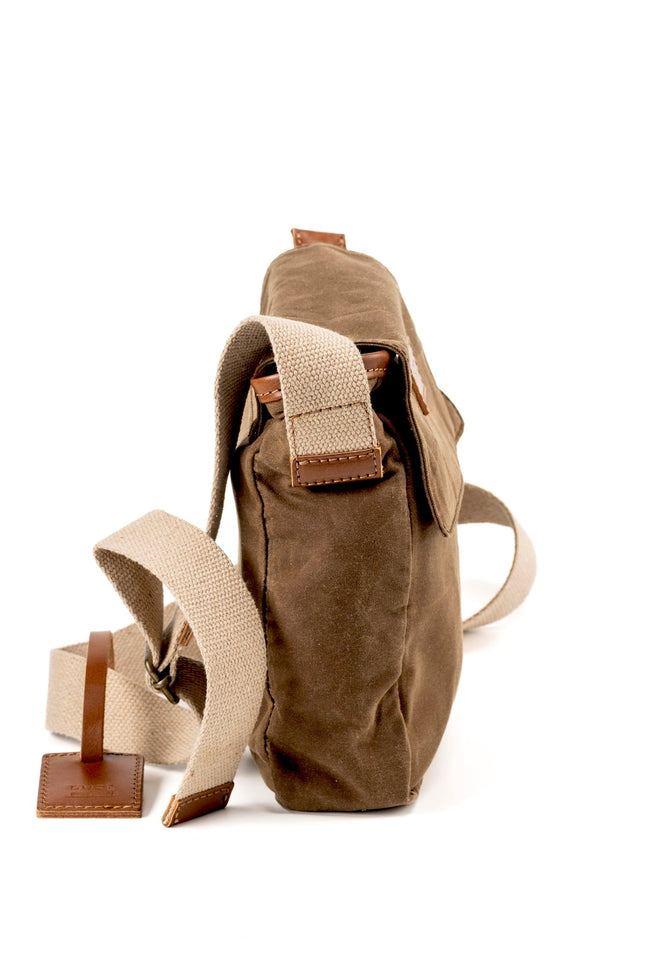 The Dust Company | Shoulder bag Messenger Made in USA brown