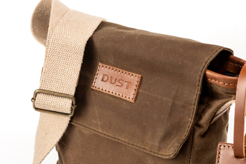 The Dust Company | Shoulder bag Messenger Made in USA brown