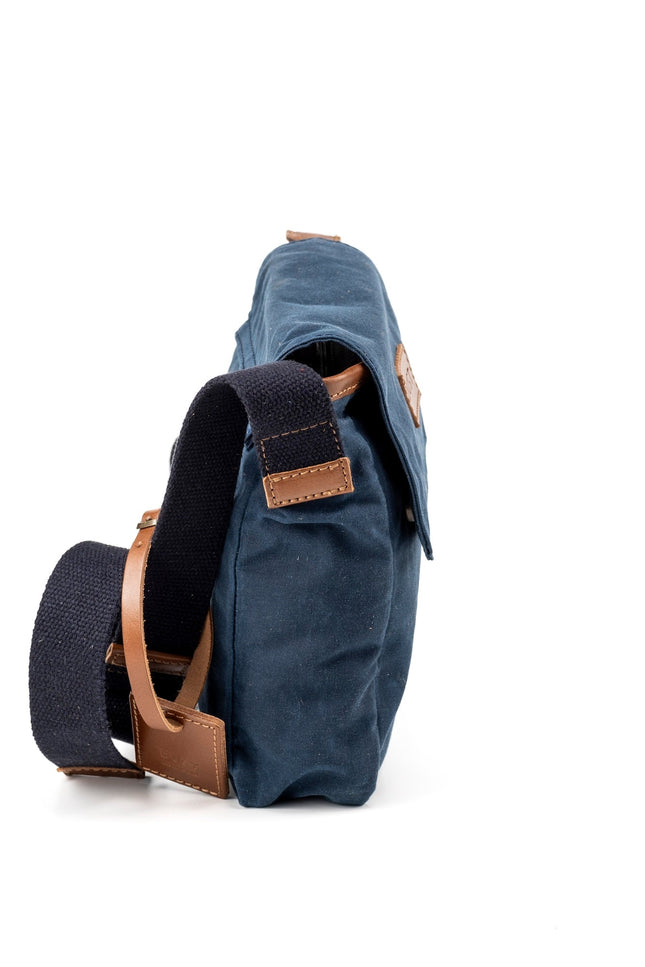 The Dust Company | Shoulder bag Messenger Made in USA blue