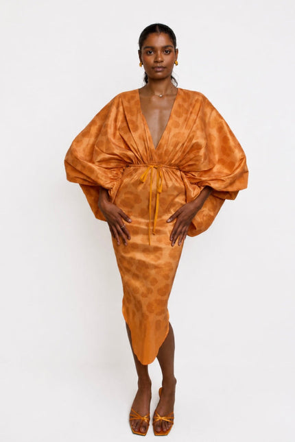 Aluka | Savanna midi dress