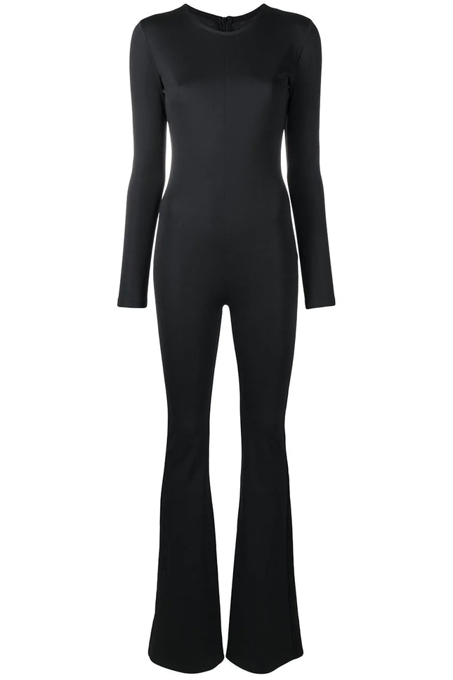 Liaaram | Long-sleeved flared jumpsuit