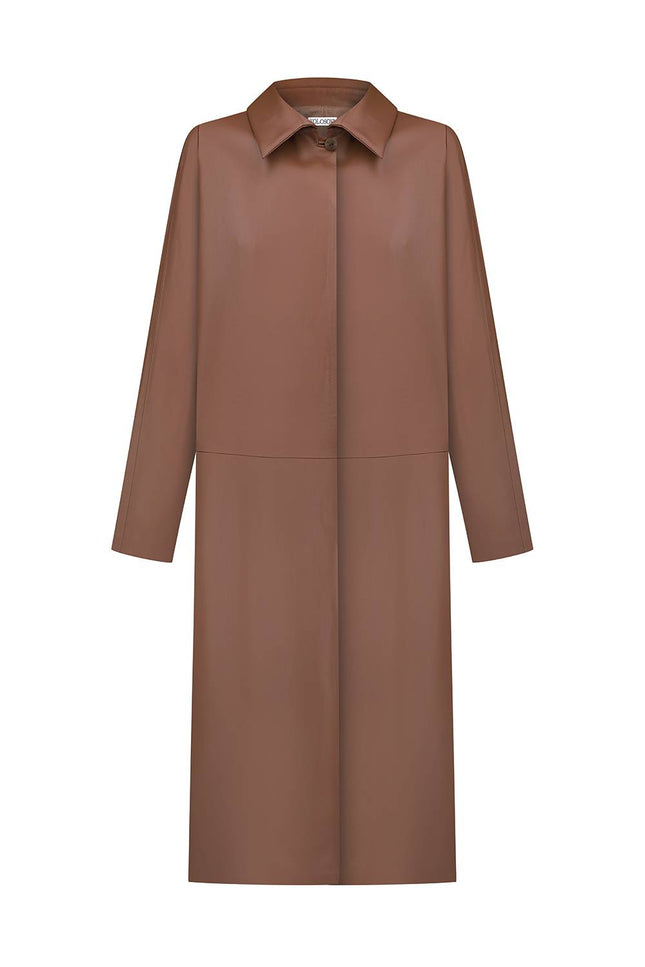 Kolosova | BROWN RAINCOAT