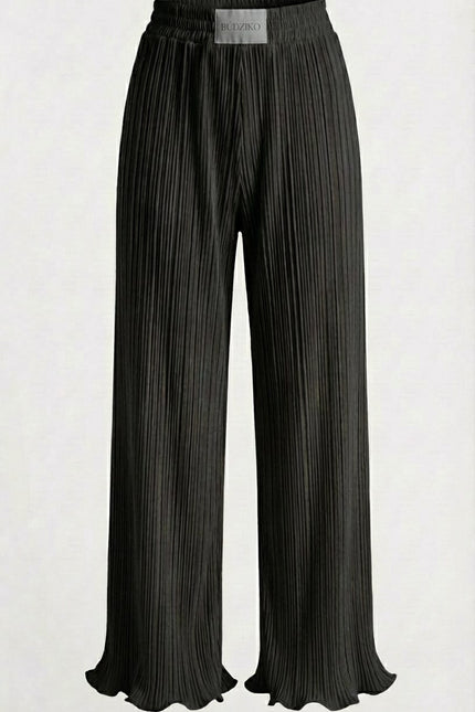 BÚDZIKO | AMELIA CREAMY PLEATED PANTS