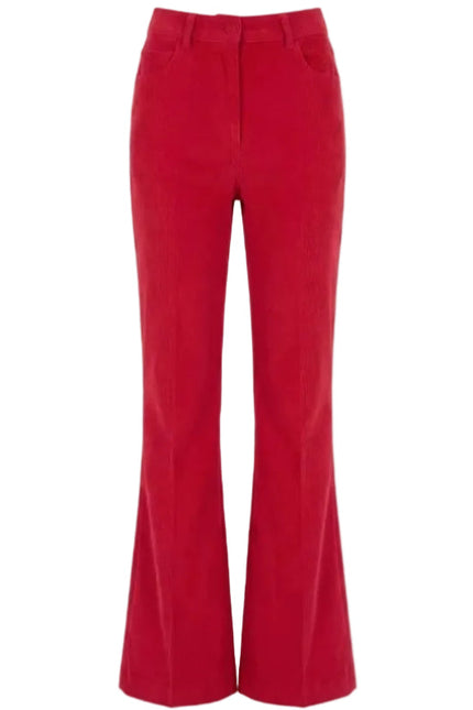 BÚDZIKO | SCARLETT RED FLARED PANTS
