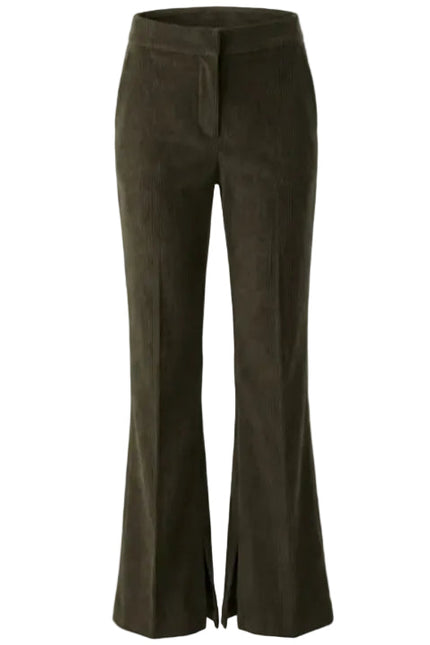 BÚDZIKO | SCARLETT KHAKI FLARED PANTS