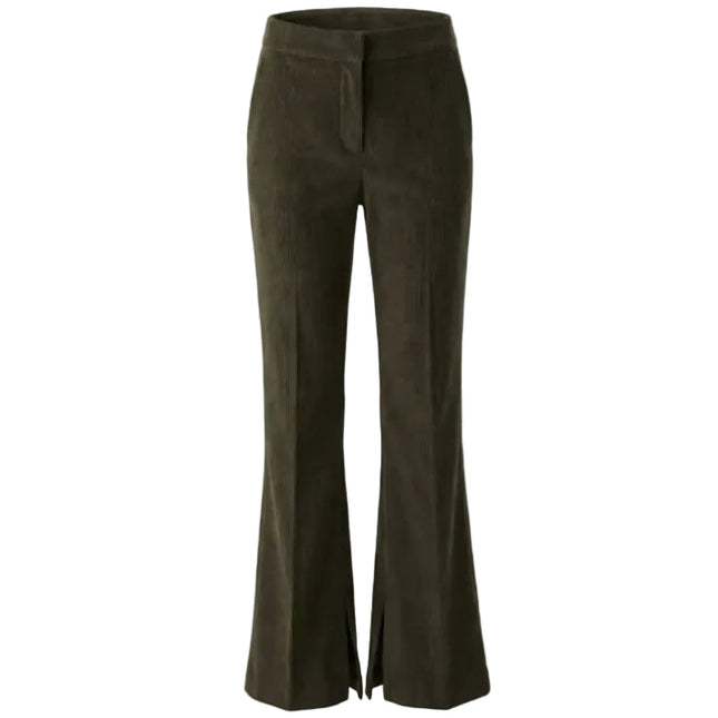 BÚDZIKO | SCARLETT KHAKI FLARED PANTS