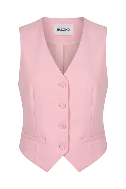 BÚDZIKO | ROSÉ SUIT WAISTCOAT