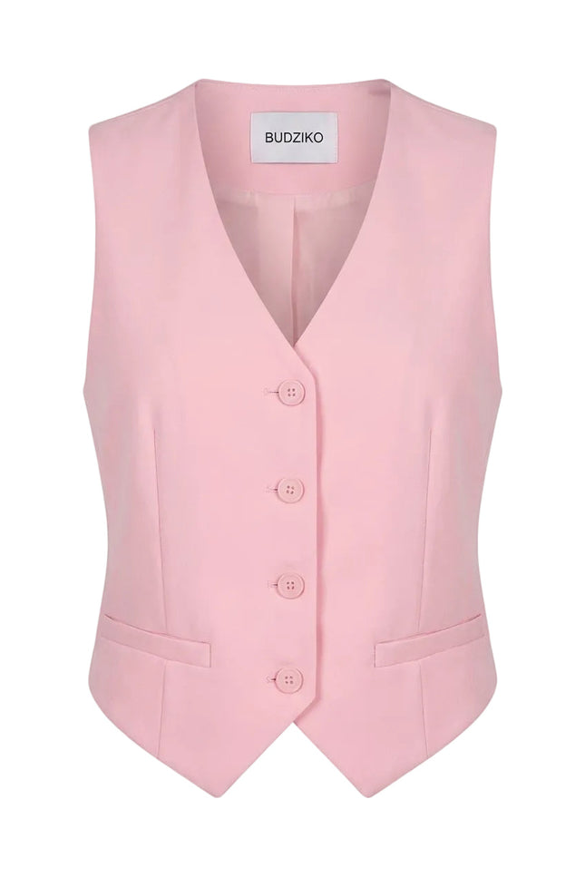 BÚDZIKO | ROSÉ SUIT WAISTCOAT