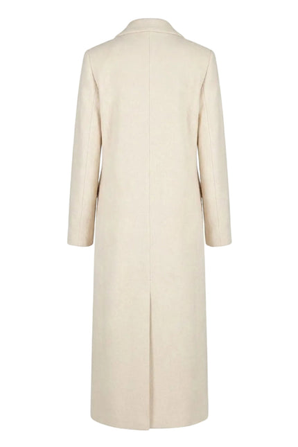 BÚDZIKO | COPENHAGEN MILKY WHITE WOOLEN COAT