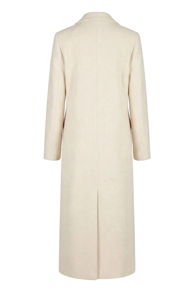 BÚDZIKO | COPENHAGEN MILKY WHITE WOOLEN COAT