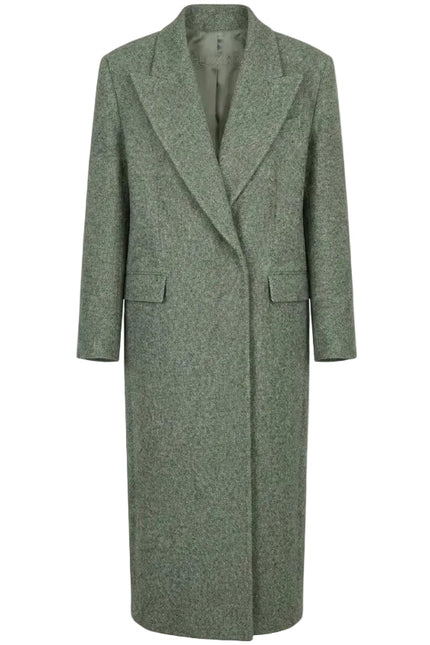 BÚDZIKO | COPENHAGEN WOOLEN GREEN COAT
