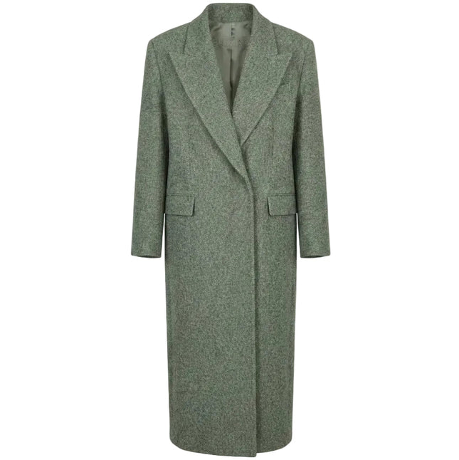BÚDZIKO | COPENHAGEN WOOLEN GREEN COAT