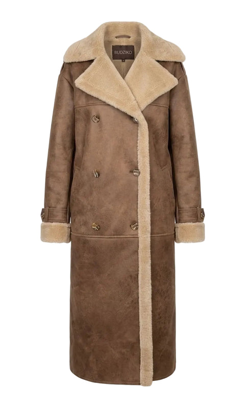 BÚDZIKO | ISABELLA SHEARLING COAT