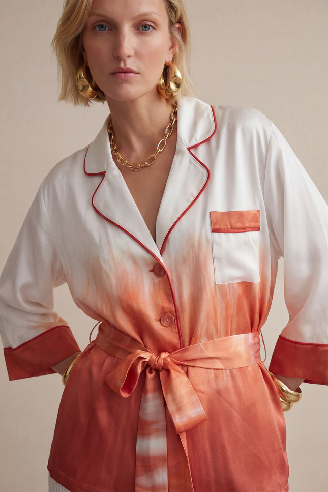 Movom | GRACE PAJAMA STYLE SHIRT