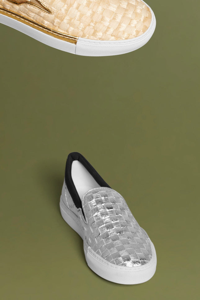 O2 Monde | Greta Loafers wooven natural