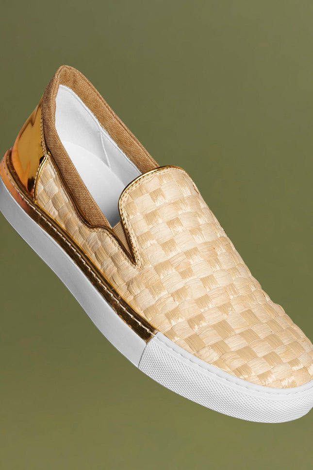 O2 Monde | Greta Loafers wooven natural