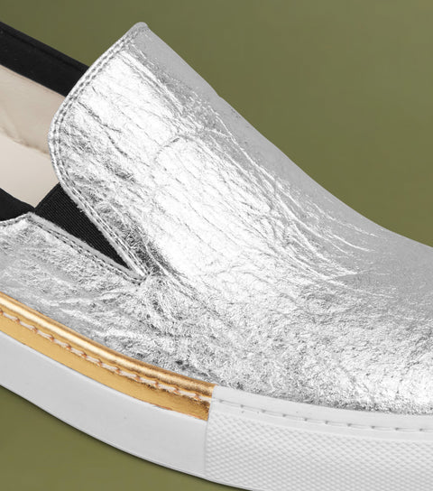 O2 Monde | Greta Loafers silver