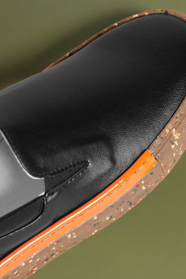 O2 Monde | Greta Loafers black velvet