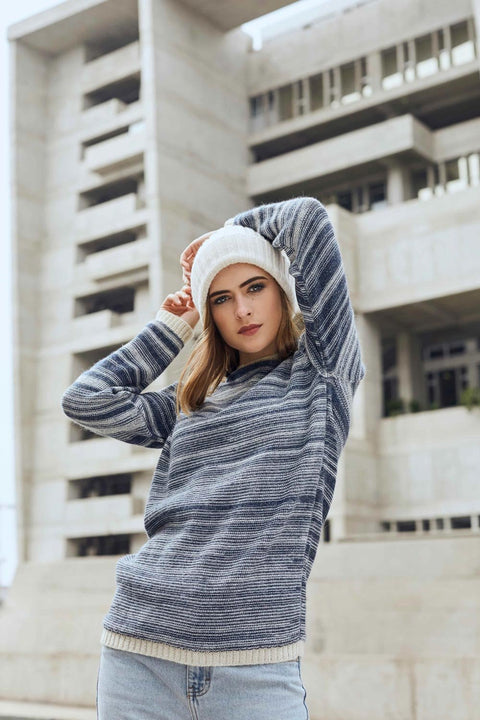 H2O Sweater NORGÄTE alpaca knitwear sustainably made in Peru