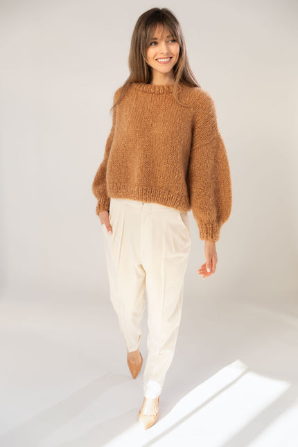 Onika Knitwear | Camel Jumper