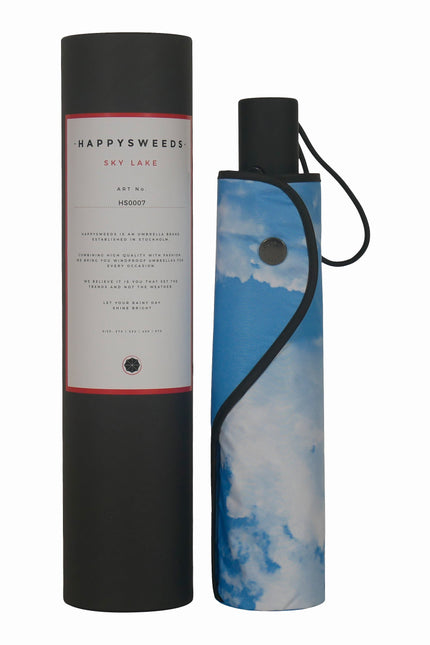 Sky Lake Umbrella – Serene, Windproof & UPF50+ Protection.