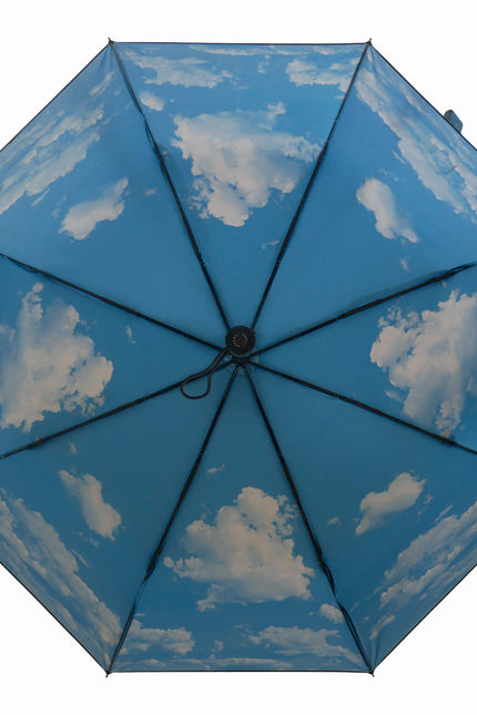 Sky Lake Umbrella – Serene, Windproof & UPF50+ Protection.