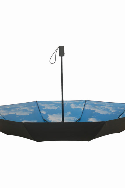 Sky Lake Umbrella – Serene, Windproof & UPF50+ Protection.