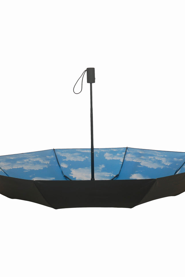 Sky Lake Umbrella – Serene, Windproof & UPF50+ Protection.